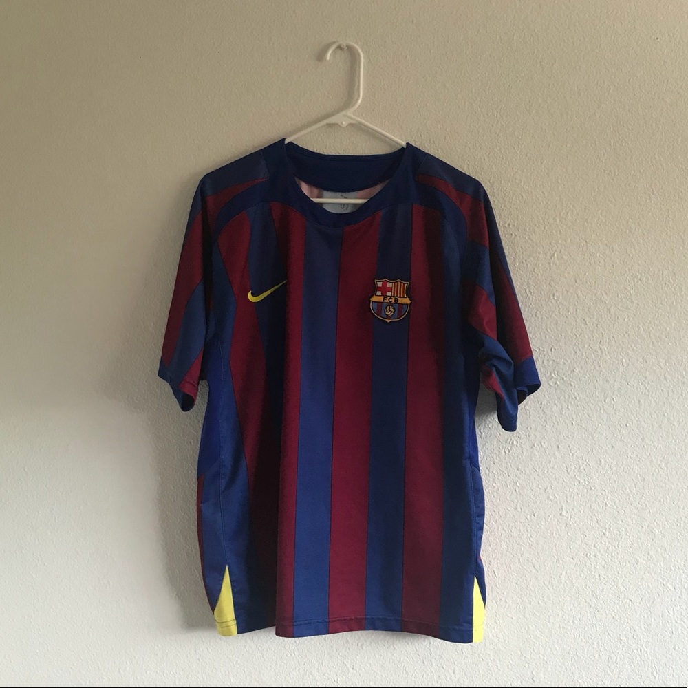 Nike 2005 Barcelona Home Jersey